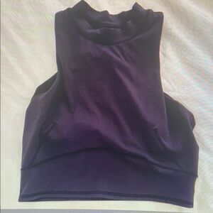 Sleeveless Black Top